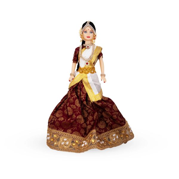 Decorated Doll Plastic Golu Bommai - 7 x 3 Inches | Giri Golu Doll  Navaratri Golu Bomma  Gombe  Bommai For Discount