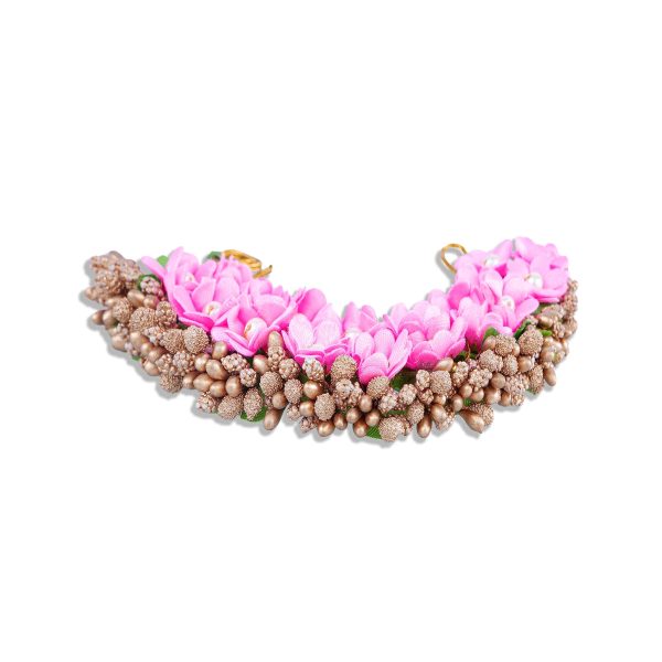 Artificial Flower - 4 x 5 Inches | Artificial Gajra  Bridal Veni  Artificial Hair Flower for Decoration on Sale