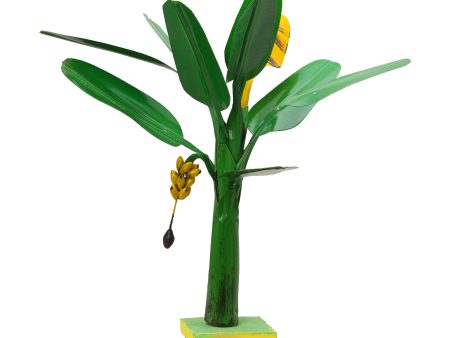 Banana Tree - 9 x 3 Inches | Artificial Tree  Artificial Banana Tree for Home Decor Online Hot Sale