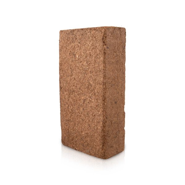 Coco Peat - 2 x 8 Inches | Coco Peat Block  Coco Peat Soil  Cocopeat for Plants  600 Gms Approx Fashion