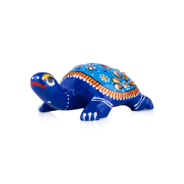 Painted Agarbathi Stand - 1 x 2.5 Inches | Aluminium Agarbatti Holder  Tortoise Design Incense Stick Holder For Sale