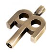 Meinl Kinetic Drum Key - Antique Bronze Hot on Sale