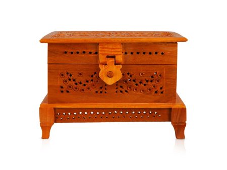 Wooden Box - 3.5 x 5 Inches | Jali Box  Jewel Box  Wooden Storage Box for Home Online Hot Sale