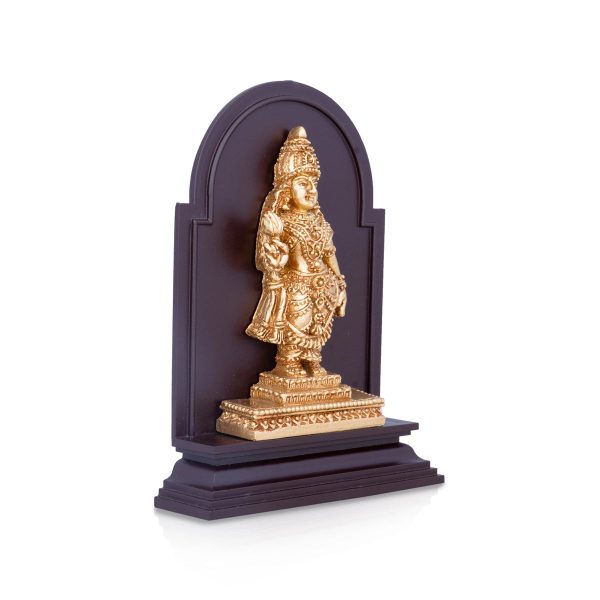 Kanyaka Parameswari Devi Idol With Base - 5.5 x 3.5 Inches | Resin Statue  Kanyaka Parameswari Statue for Pooja Supply