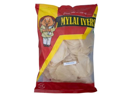 Mylai Iyers Plain Vadam - 200 Gms | Vathal  Fryums  Papad Cheap