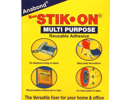 Anabond Stick On - 10 Gms | Stationery Items  Stick On Multi Purpose Reusable Adhesive Online