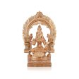 Laxmi Murti With Arch - 6 x 4.5 Inches | Panchaloha Statue  Lakshmi Idol for Pooja  700 Gms Approx For Sale