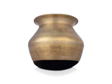 Pongal Pot - 5 x 4.5 Inches | Bronze Kalash  Bronze Pot  Cooking Pot Discount