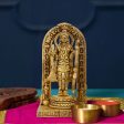 Ayodhya Rama Idol - 4.5 x 2.5 Inches | Antique Brass Idol  Ayodhya Ramar Statue for Pooja  375 Gms Approx Online Sale