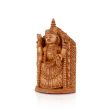 Balaji Murti - 6 x 4 Inches | Wooden Statue  Lord Balaji Idol  Venkateswara Swamy Idol for Pooja Discount