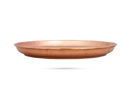 Copper Plate - 0.5 x 5 Inches | Thali Plate  Pooja Plate for Home  25 Gms Approx Online