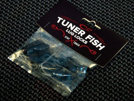 Tuner Fish Lug Locks Black 8 Pack Sale