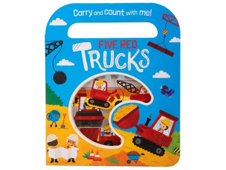 Carry And Count With Me - Five Red Trucks - English | by Katie Button  Board Game Book Online now