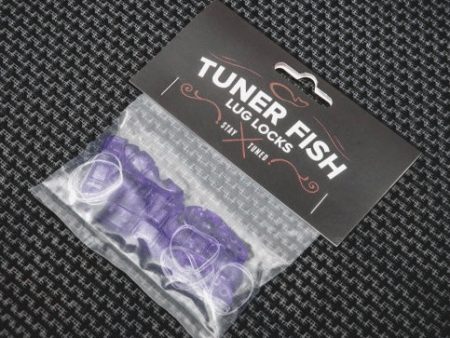 Tuner Fish Lug Locks Purple 8 Pack For Cheap