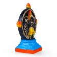 Chakrathazhwar Clay Golu Bommai - 11 x 8.5 Inches | Giri Golu Doll  Navaratri Golu Bomma  Gombe  Bommai on Sale