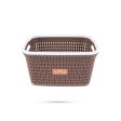 Kitchen Basket - 6.5 x 11 Inches | Rectangle Shape Storage Basket  Plastic Basket  Marriott Basket for Home Online now