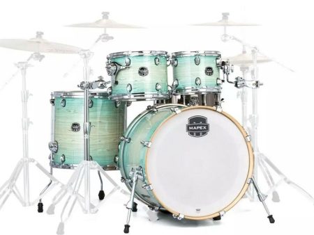 Mapex Armory Drum Kit Shell Pack | 5pc 22  Rock - Ultramarine Discount