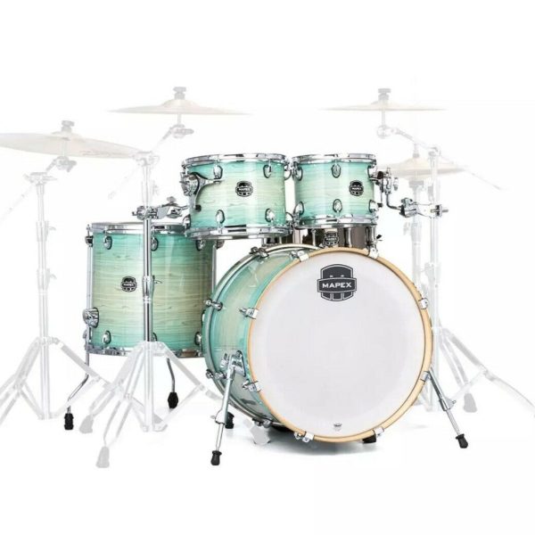 Mapex Armory Drum Kit Shell Pack | 5pc 22  Rock - Ultramarine Discount