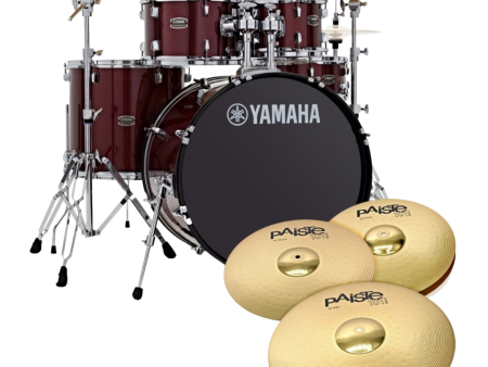 Yamaha Rydeen Drum Kit Shell Pack | 5pc 20 22  - Burgundy Glitter Discount