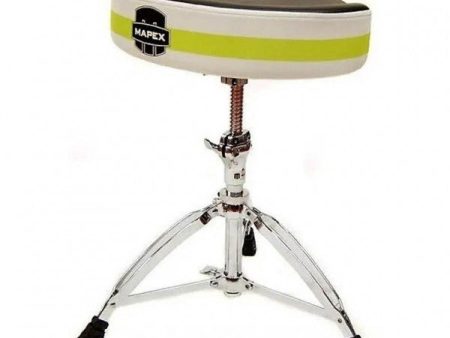 Mapex Limited Edition T756G Drum Throne Saddle Top Threaded Base Online Sale