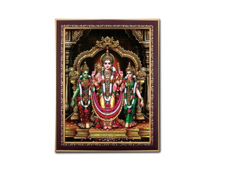 Murugan Valli Deivanai Photo Frame | Picture Frame for Pooja Room Decor Online