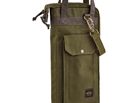 Meinl Waxed Canvas Drumstick Bag - Forest Green Sale