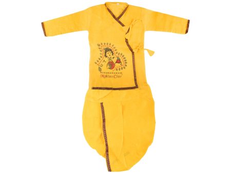 Bal Krishna Dress Set - Size 22 | Bal Krishna Costume  Bal Kanha Dress for Kids For Sale