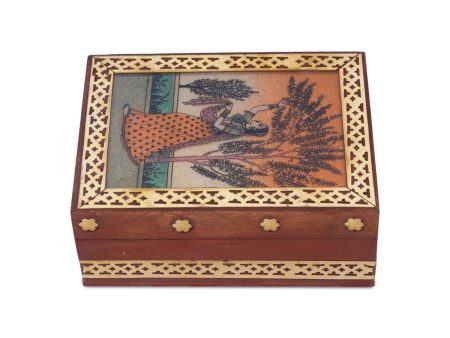 Jewellery Box - 1.5 x 4 Inches | Gemstone Storage Box  Sheesham Wooden Box for Home Online Sale