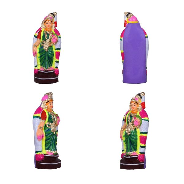 Andal Rangamannar Garudazhwar Clay Golu Bommai Set - 10 x 4 Inches | Giri Golu Doll  Navaratri Golu Bomma Gombe Bommai Cheap