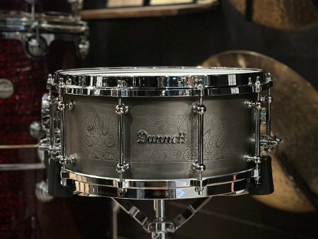 Dunnett Classic 14 ×6.5   JAMES TRUSSART  Snare Drum Antique Paisley #1088 For Cheap