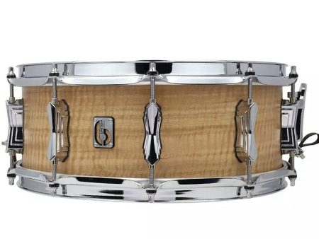 British Drum Company Maverick Maple Snare Drum 14 x5.5  Sale