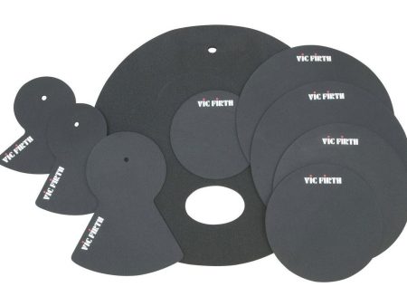 Vic Firth Drum Mutes Silencer Pads Standard 12, 13, 14, 16, Bass For Discount