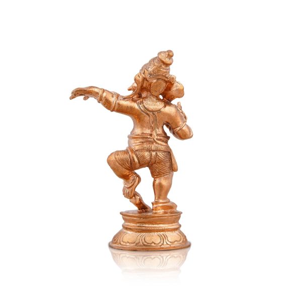 Dancing Ganesh Murti - 3.5 x 2.5 Inches | Panchaloha Statue  Ganpati Murti for Pooja  185 Gms Approx Online now