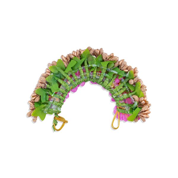 Artificial Flower - 4 x 5 Inches | Artificial Gajra  Bridal Veni  Artificial Hair Flower for Decoration on Sale