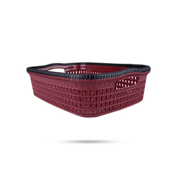 Kitchen Basket - 4 x 14 Inches | Rectangle Shape Storage Basket  Plastic Basket  Marriott Basket for Home on Sale