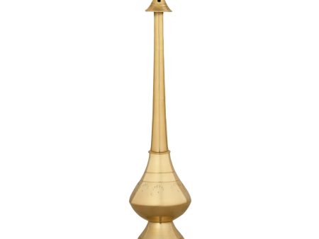 Water Sprinkler - 7.5 x 2 Inches | Brass Sprinkler  Gold Polish Holy Water Sprinkler for Pooja  80 Gms Approx on Sale