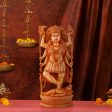 Kali Murti - 12 x 5 Inches | Kali Amman  Wooden Statue  Kali Statue for Pooja Fashion