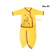 Bal Krishna Dress Set - Size 20 | Embroidery Design Bal Krishna Costume  Bal Kanha Dress for Kids Discount