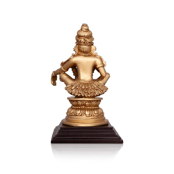 Ayyappan Statue - 7 x 4 Inches | Resin Statue  Ayyappa Idol  Ayyappan Vigraham for Pooja Online Hot Sale