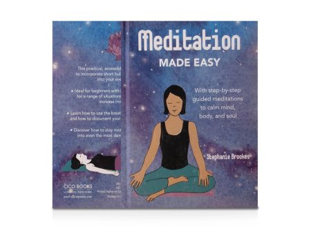 Meditation Made Easy - With Step By Step Guided Meditations To Calm Mind, Body & Soul - English | by Stephanie Brookes Discount