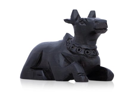 Nandi Statue - 2 x 2.25 Inches | Karungali Statue  Nandi Idol for Pooja  30 Gms Approx Sale