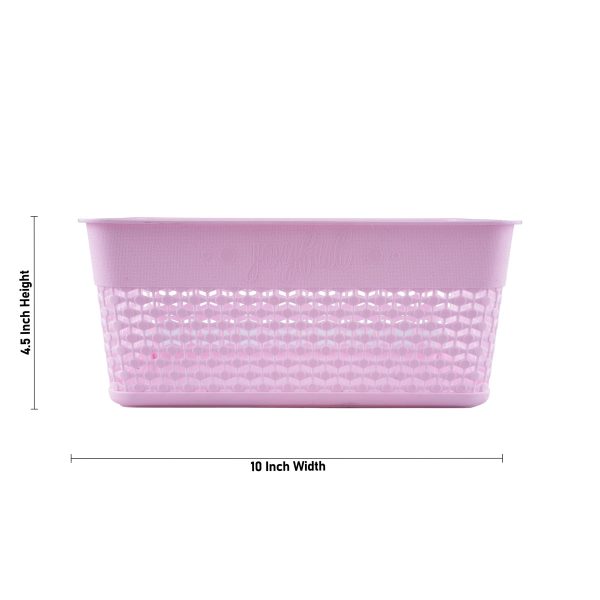 Kitchen Basket - 4.5 x 10 Inches | Storage Basket  Plastic Basket for Home Discount