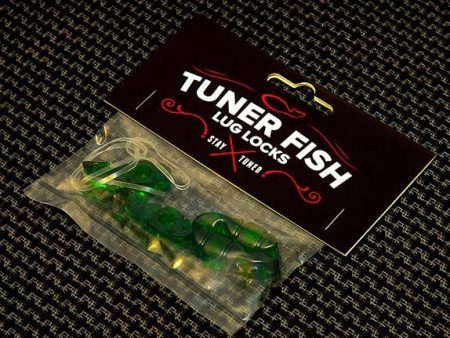 Tuner Fish Lug Locks Green 4 Pack Sale