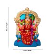 Kamakshi Clay Golu Bommai - 9 x 6.5 Inches | Giri Golu Doll  Navaratri Golu Bomma Gombe Bommai Supply