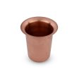 Coffee Tumbler - 3.5 x 3 Inches | Copper Tumbler  Brass Cup for Home  80 Gms Approx For Discount