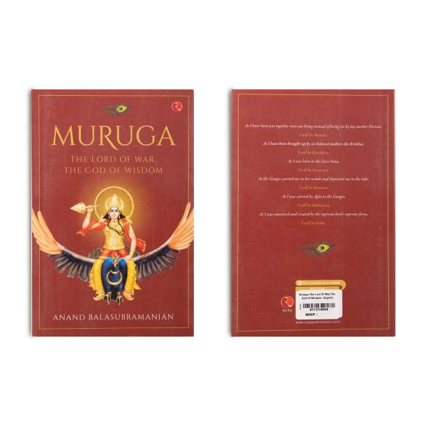 Muruga - The Lord Of War, The God Of Wisdom - English | by Anand Balasubramanian  Hindu Religious Book Cheap