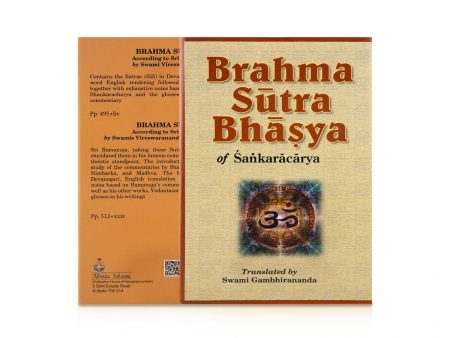 Brahma Sutra Bhasya Of Sankaracarya - English | by Swami Gambhirananda  Hindu Vedas Book Sale