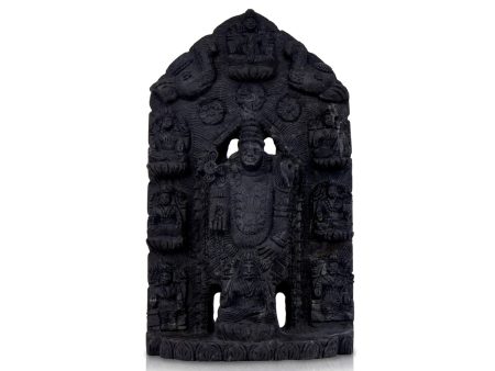 Adbhut Balaji Ashta Lakshmi Shaligram Murti - 13 x 7.5 Inches | Shaligram Idol  Saligram Murti for Pooja  4.300 Kgs Online Hot Sale