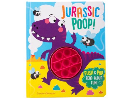 Push And Pop Read Aloud Fun - Jurassic Poop - English | by Clare Michelle, Carrie Hennon  Story Book  Childrens Book For Sale