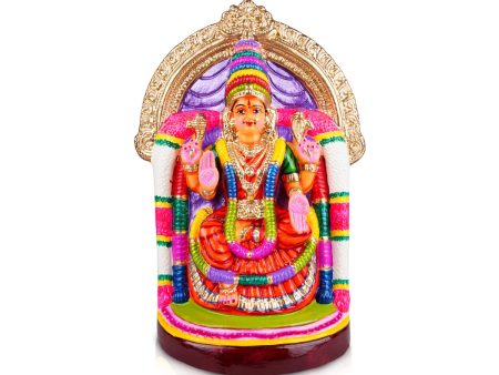 Valaikappu Amman Paper Mache Golu Bommai - 20 x 12 Inches | Giri Golu Doll  Navaratri Golu Bomma  Gombe For Sale